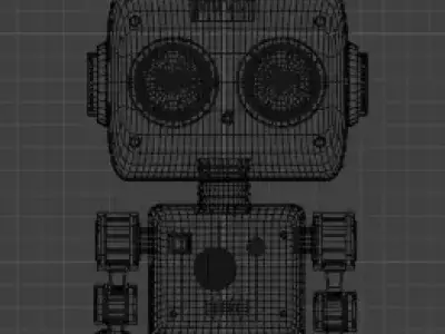 robot 3D model 11