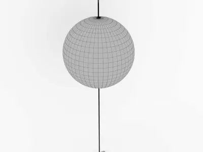 floor lamp Catellani and Smith PostKrisi F64 3D model