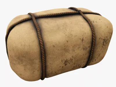 Market  Asset Low-poly 3D model