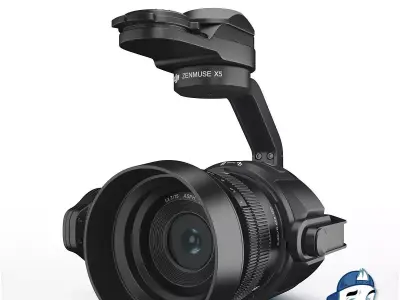 DJI Zenmuse X5 for Element 3D 3D model