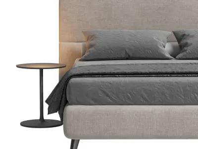 DE-LIGHT Bed By Twils 3D model