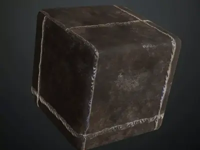 Rusty Industrial Metal Plate PBR Seamless Texture