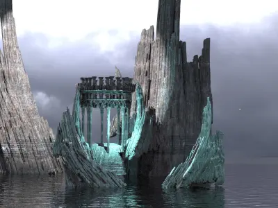 Fortress of solitude 3 3D model