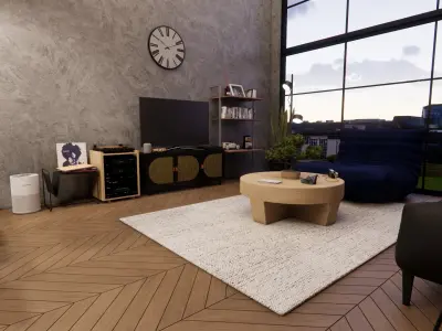 LOFT APARTMENT 3D model