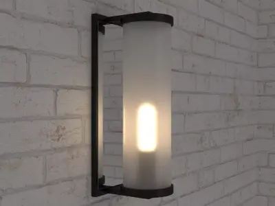 Wall Lanter - Dunhil - 3ds Max 3D model