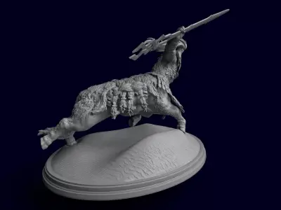 Elden Ring Nightreign  Fulghor Champion of Nightglow bonus 3D print model