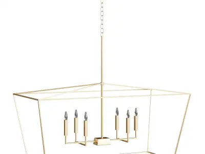 Harrington island Chandelier 3D model