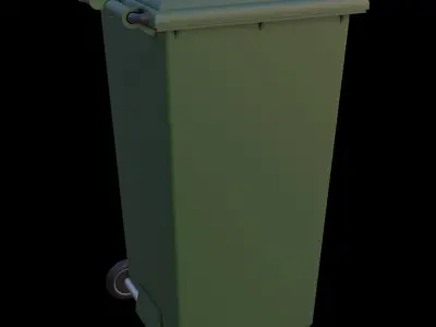 Rubbish bin 3D model