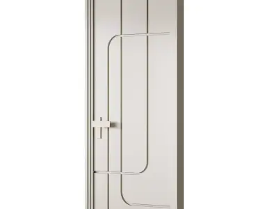 Laki Kapi Interior Door 17 3D model