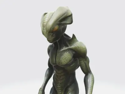 Alien 3D model