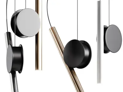 Luceplan Doi Pendant Lamp 3D model