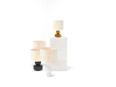 Table lamp classic 3D model