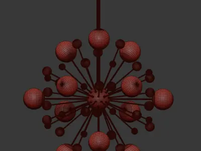 Nordic Postmodern pendant lights 3D model