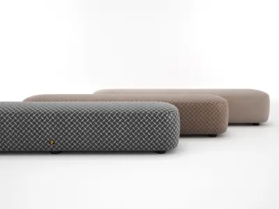 Vivien Bench 160 3D model