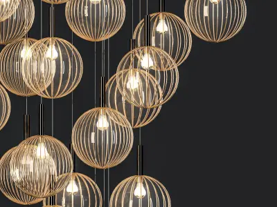 ceiling light 124 3D model