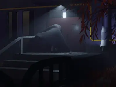 Scary place 3D model