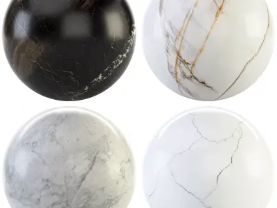 Stone 129 -Black Burn-Portland Gold-Larix White Texture