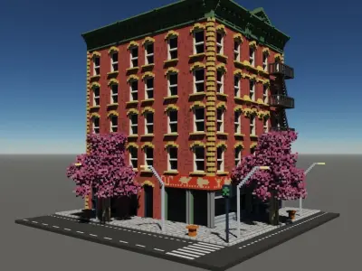 Pei house 3D model