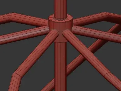 Iredell 5 Light 17 3D model