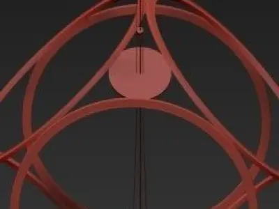 Sattler sphere hanging 3D model