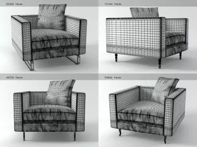 Boutique Single Seater 3D model