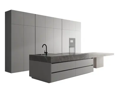 Kitchen set 13 3D model