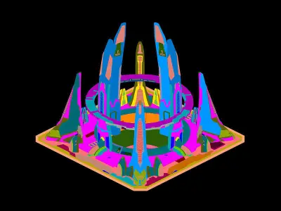Space-Fleet Builder 03 3D model