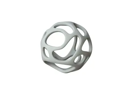 SciFi Cube Object No 21481 Low Poly Shape Texture