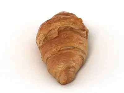 Croissant 001 3D model