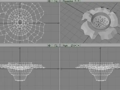 Flower - Rafflesia 3D model