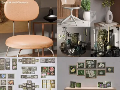 Furniture and Decor Pack for Interior Artists