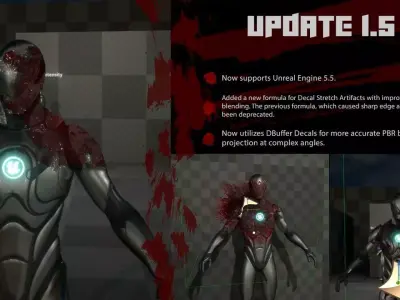 Realistic Blood VFX Low-poly 3D model