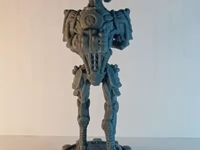 Heavily armored robot for printing 3D print model 3D print model
