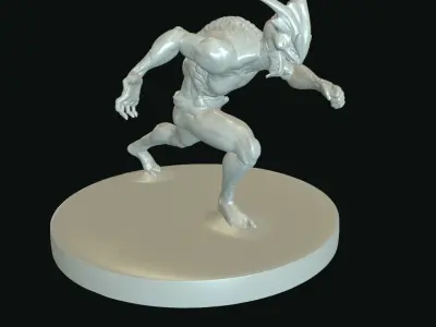 Raisher the Sky Reaper Printable Attack Pose pack 3D print model