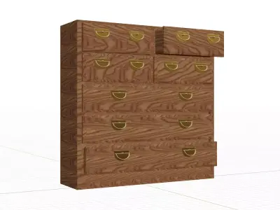 Architectural Assets Dresser 1 3D model