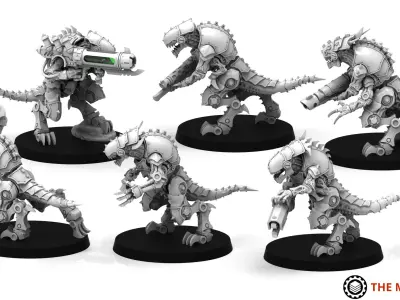 Iron Hive - Warriors MK2 3D print model