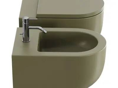 Hatria Futura Wall-Hung WC 3D model