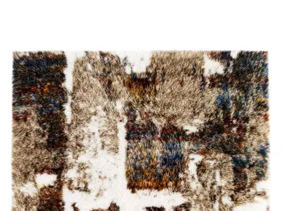 Maestas Abstract Indoor Rug 3D model