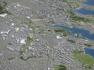  Sevastopol Low-poly 3D model