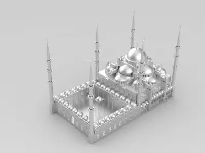 Sultanahmet Mosque 3D model 3D print model