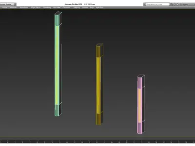 PALERMO Wall lamp By Astro Lighting 3D model