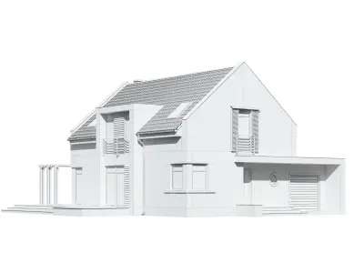 cottage 001 3D model
