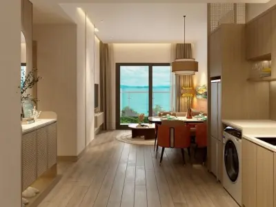 APARTMENT - TROPICAL FRONT BEACH STYLE 3D model