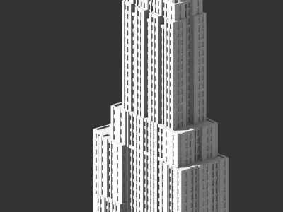 Palmolive Building 3D print model