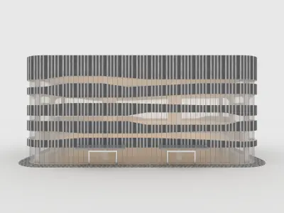 Office 3 Building 3D model