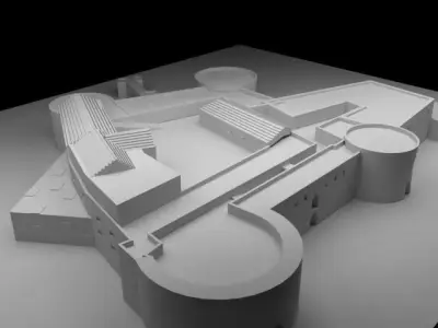 3D MODELING FOR BALACE IN ITALY 3D print model
