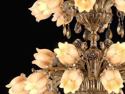 MD 3269-40 Osgona Chandelier 3D model