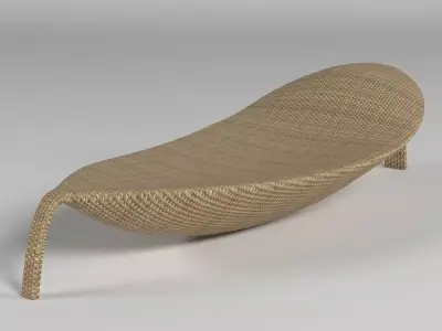 Dedon Leaf Chair 3D model