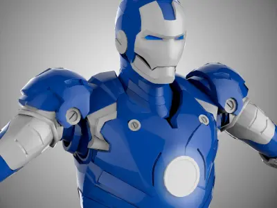 Iron Man 3D model