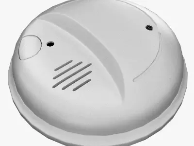 Smoke Detector 3D model